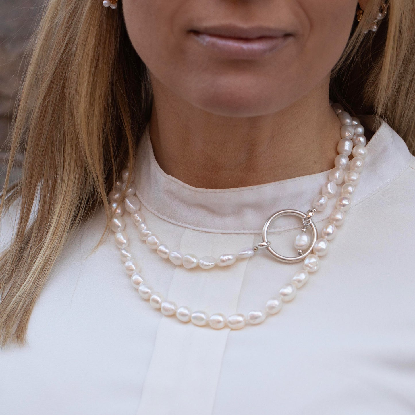 Pearly Dream Halsband - Vit