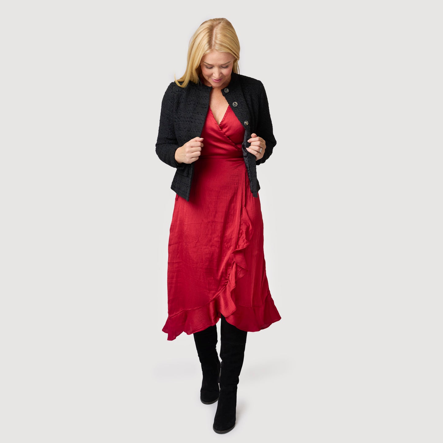 Felicia klänning - röd