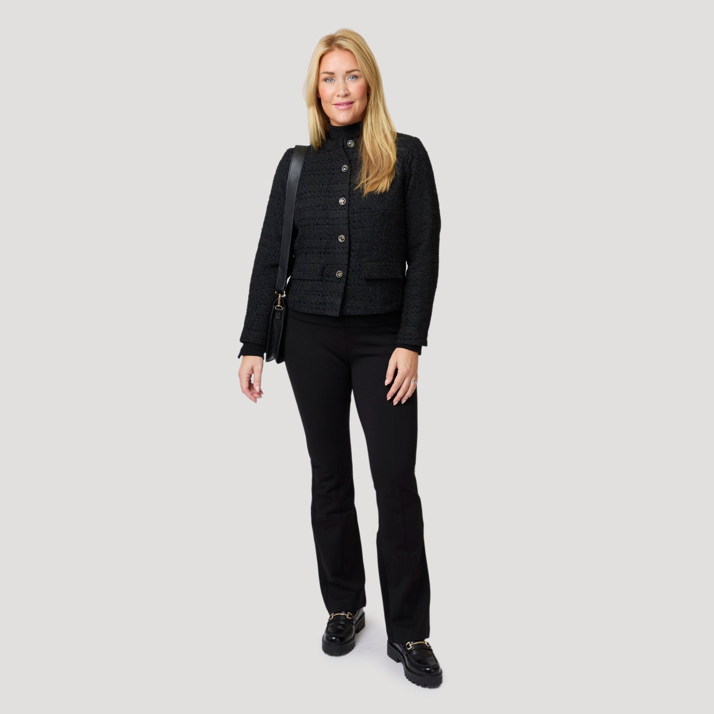 Helene polo - Svart