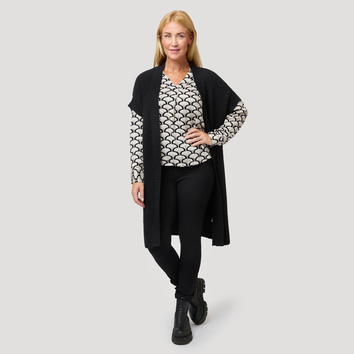 Jenna leggings - Svart