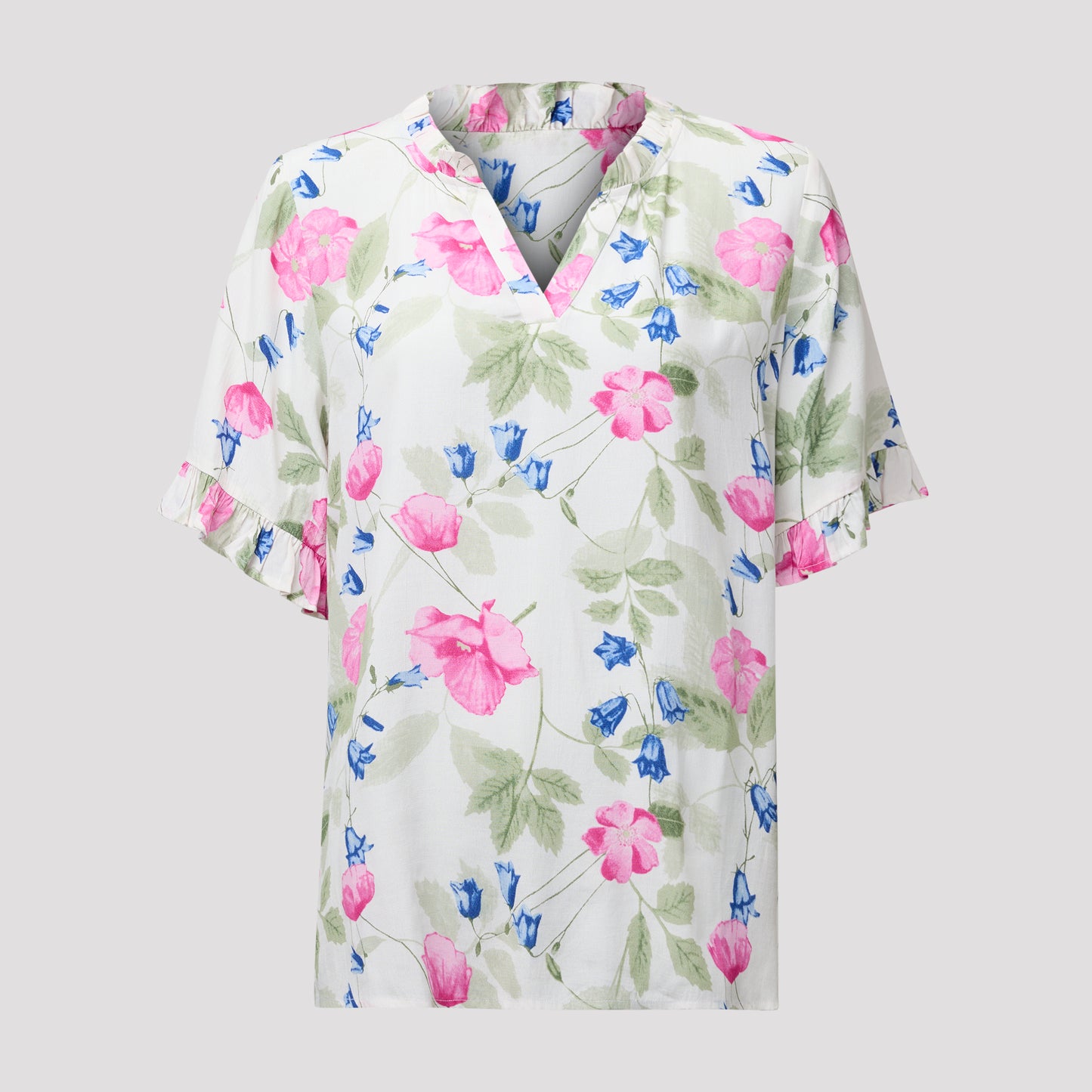 Mia blus - Blommig