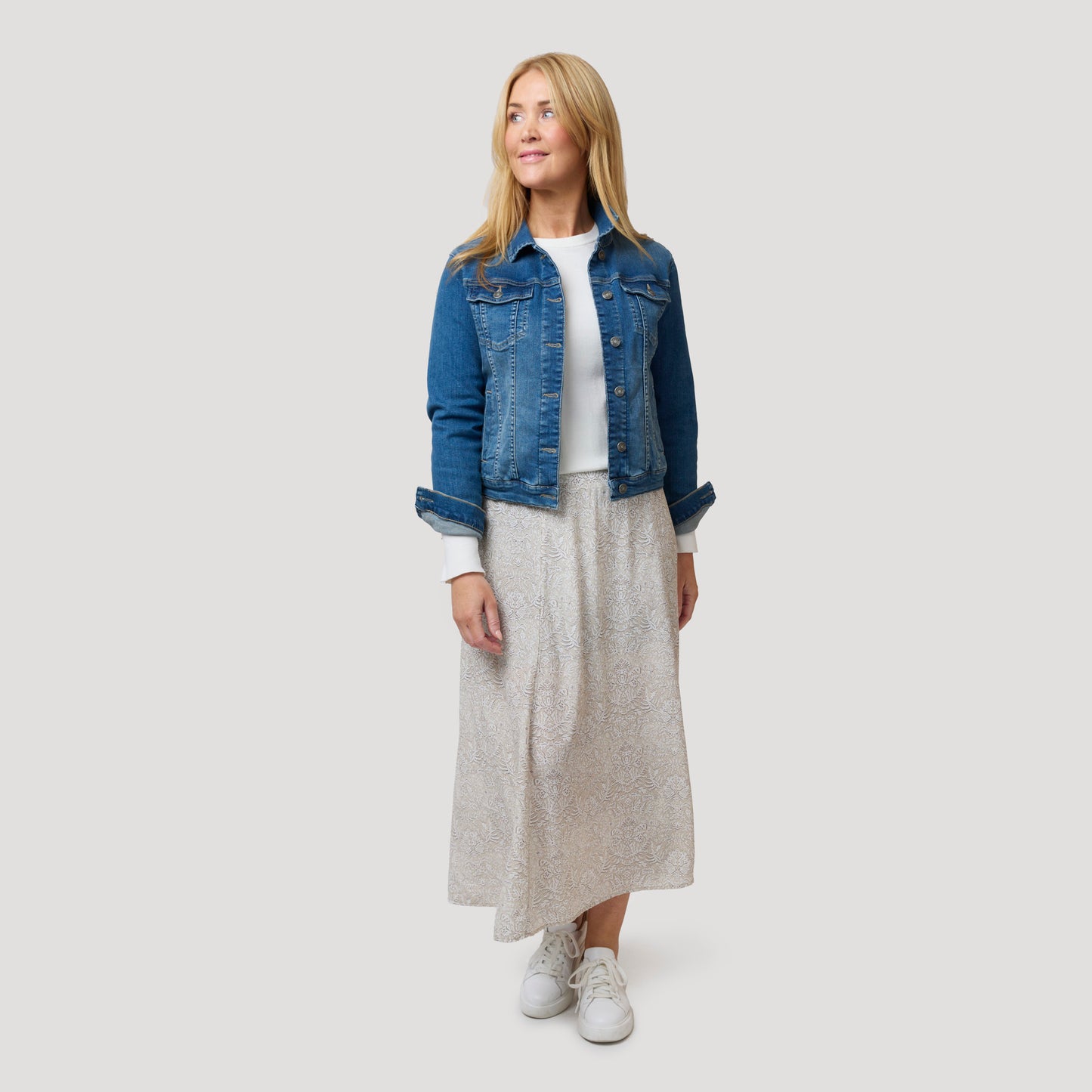 Monica jeansjacka - Blå