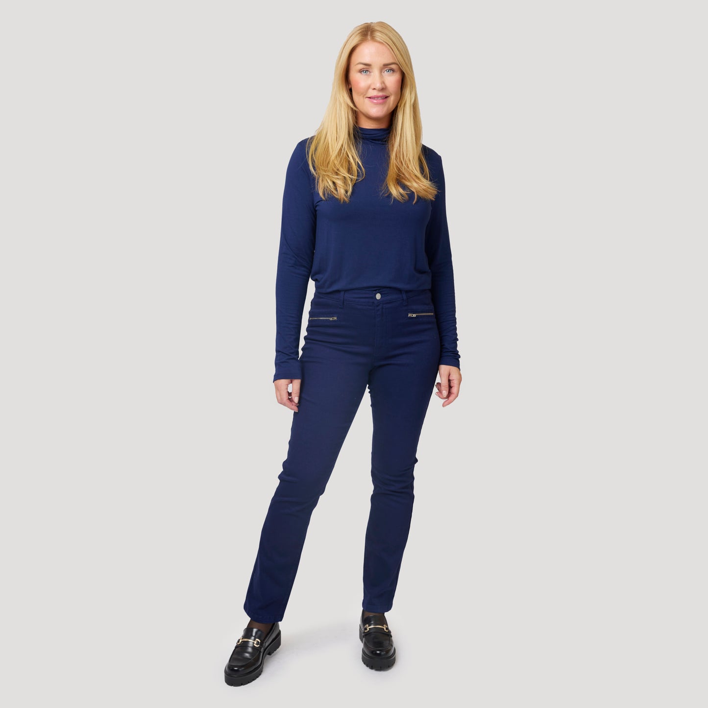 Polly polo - blå