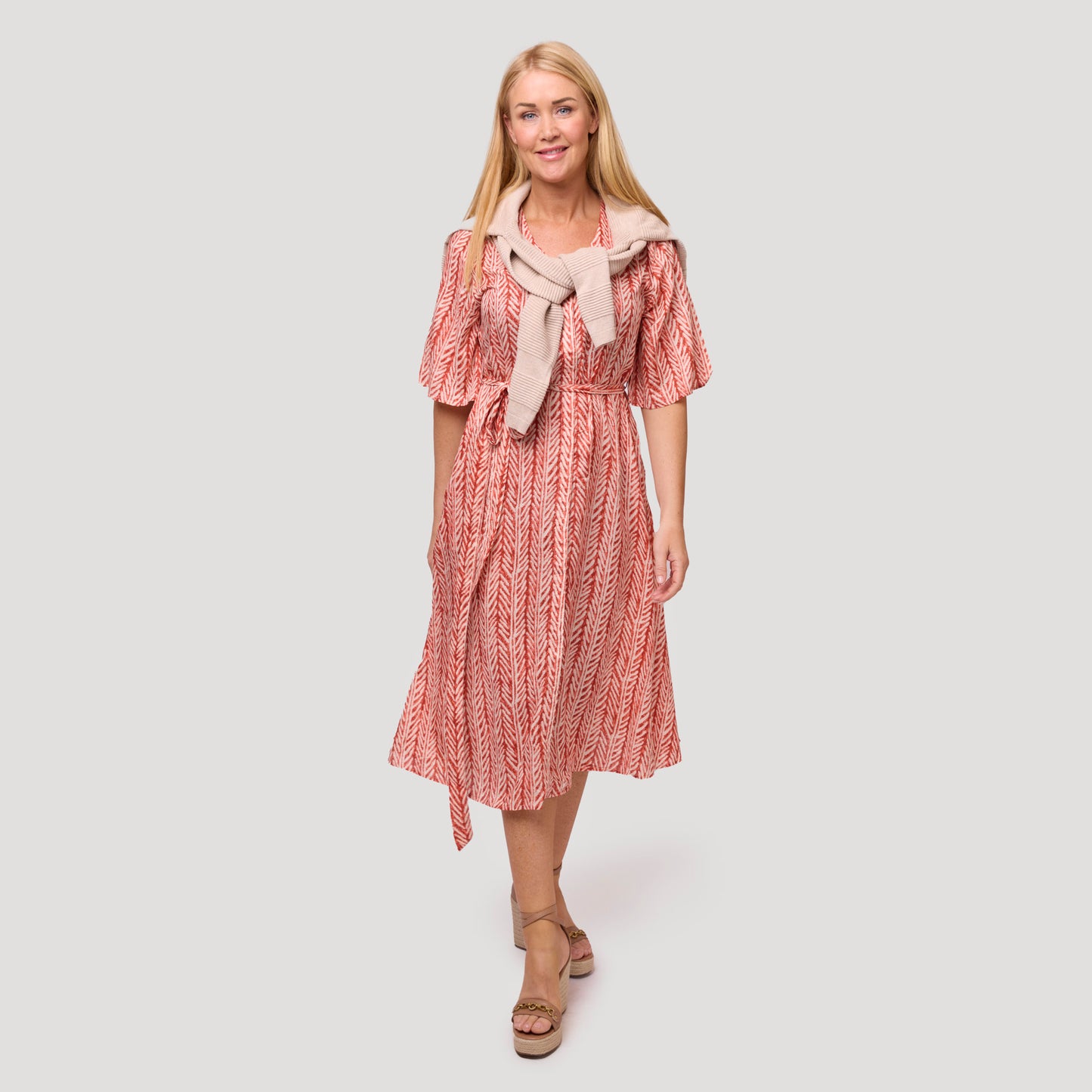 Rosita klänning - röd