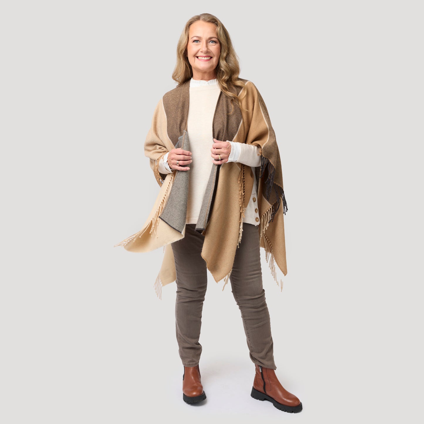 Rosita tröja - Ljusbeige