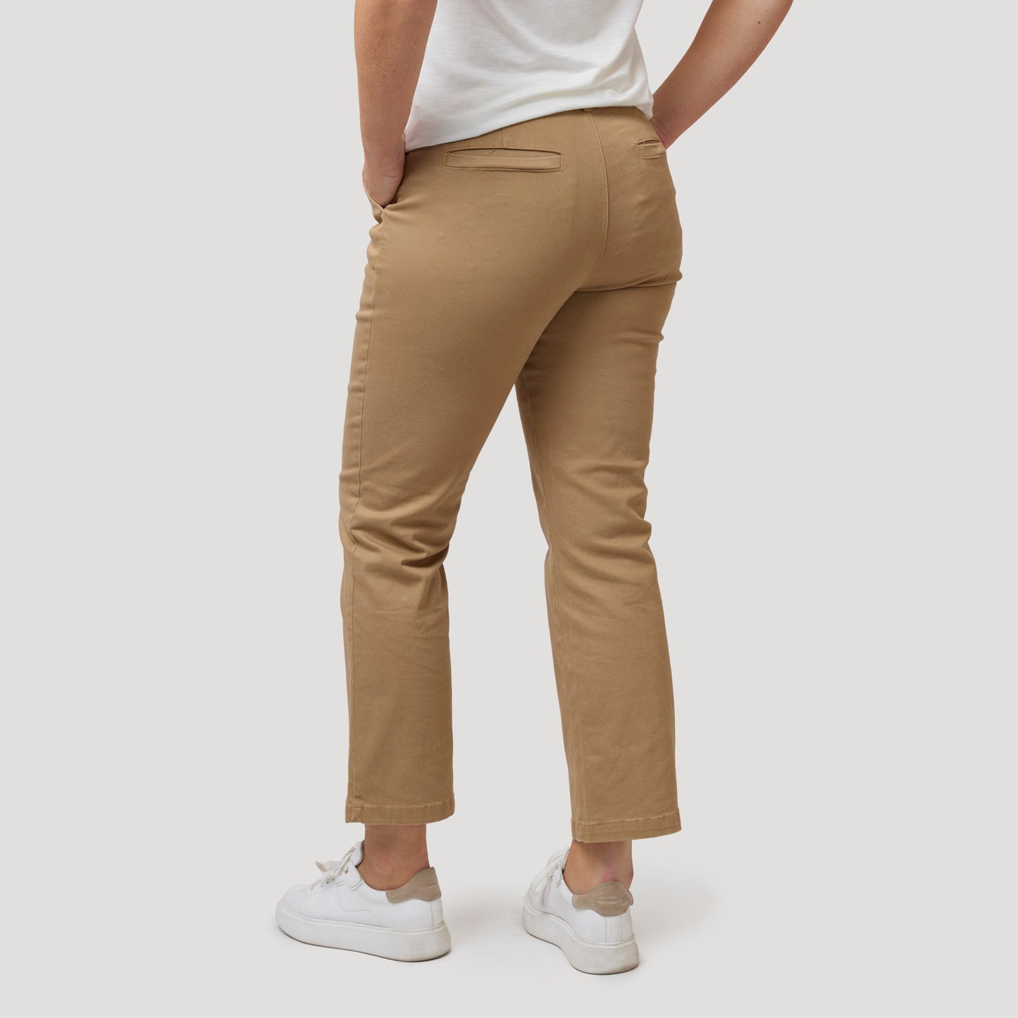 Shiela Straight Pants - beige