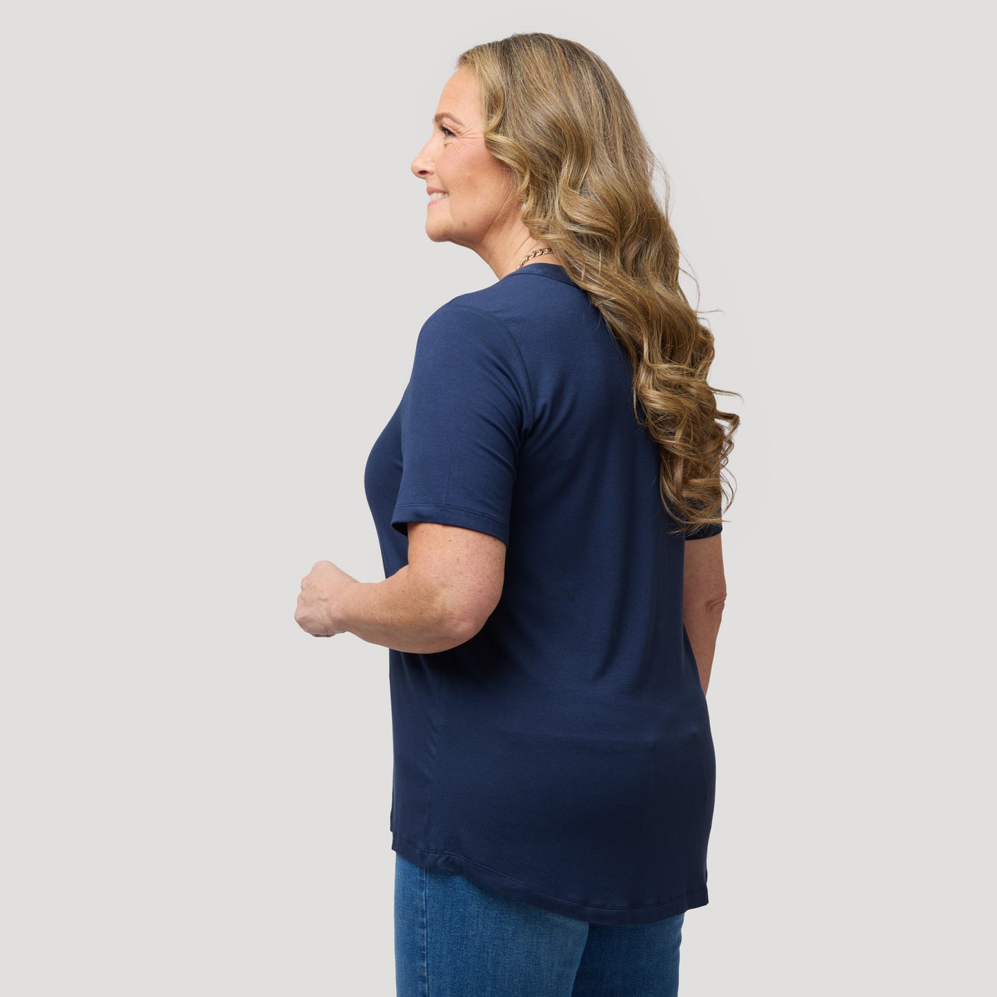 Ylva topp - navy