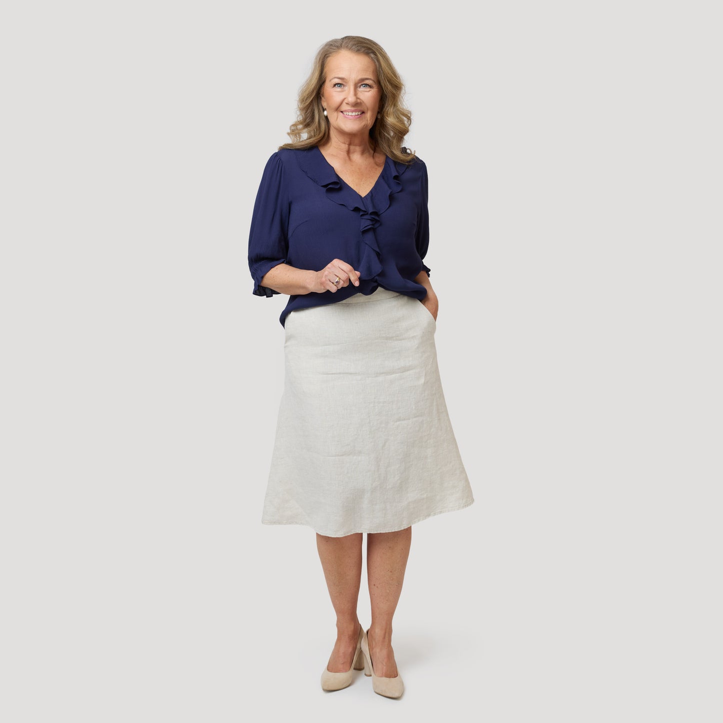 Viola pusero - Tummansininen