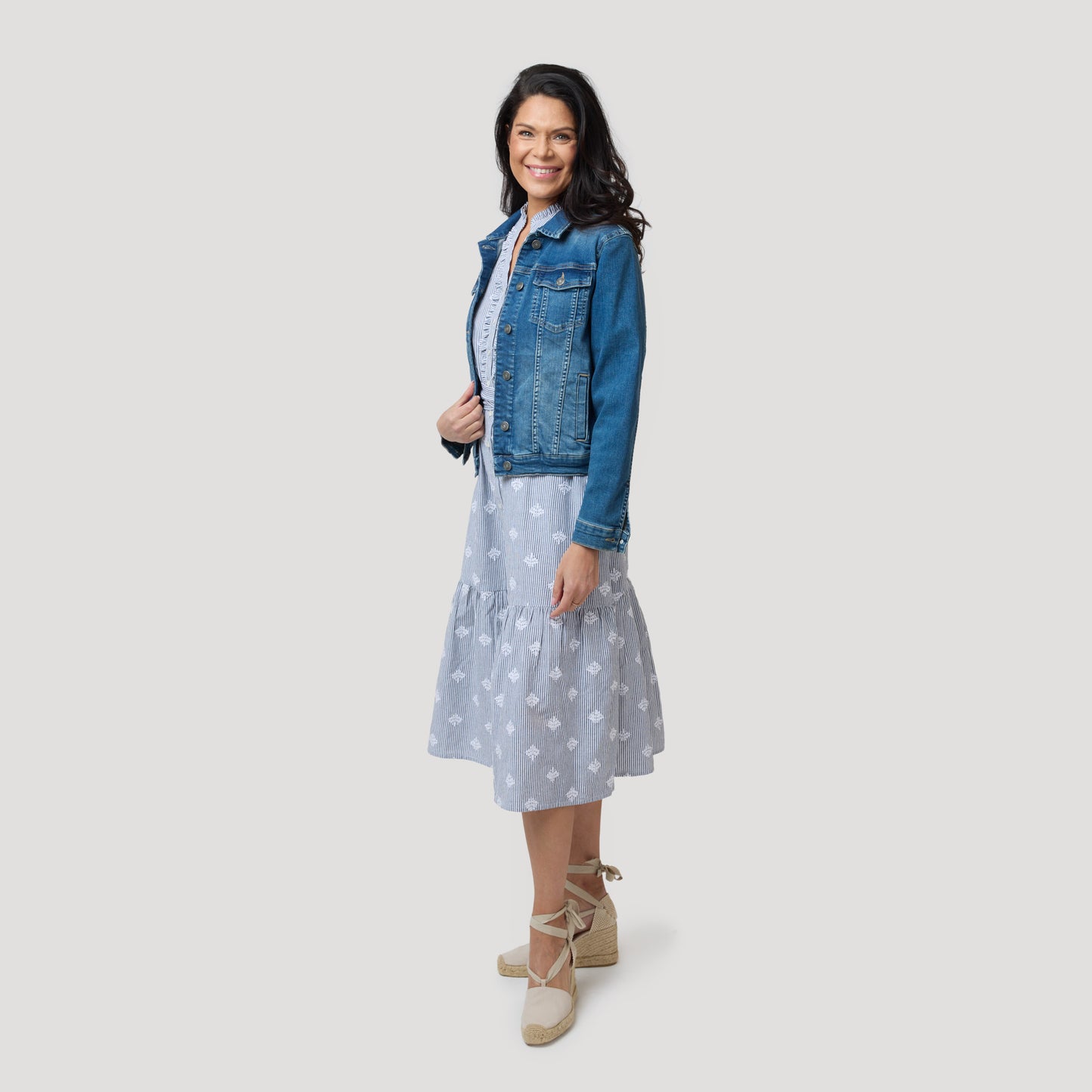 Signe mekko - sininen