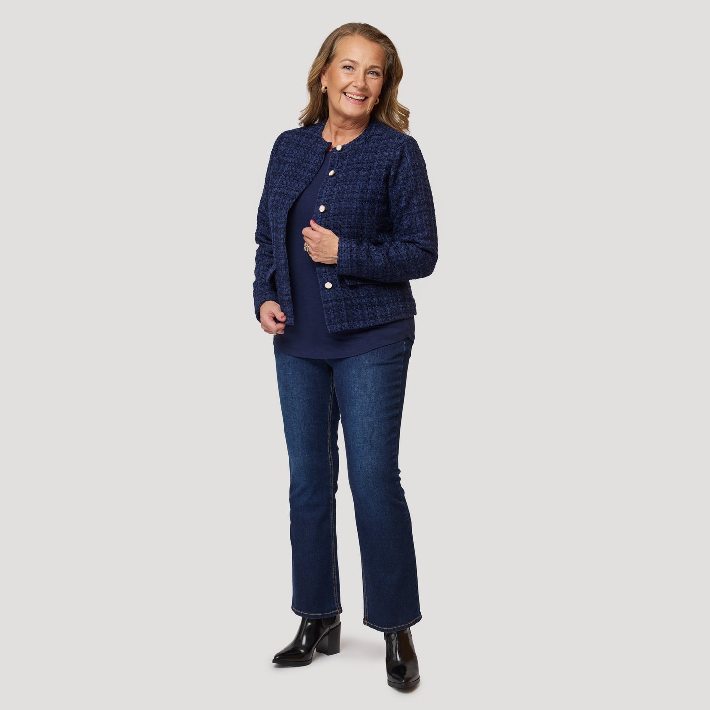 Florence denim - tummansininen