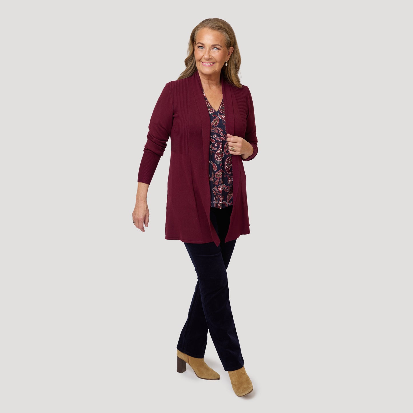 Alice manchesterbyxa - Mörkblå