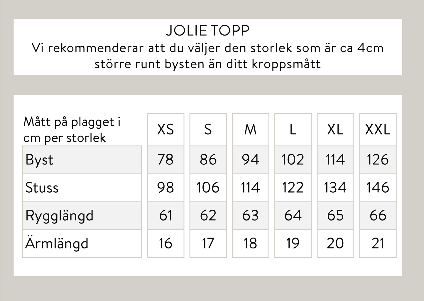 Jolie topp - Mörkblå