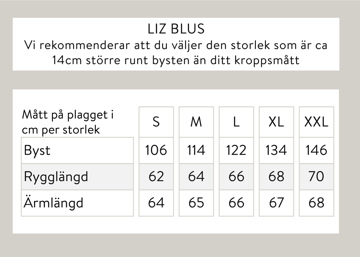 Liz pusero - vaaleanpunainen