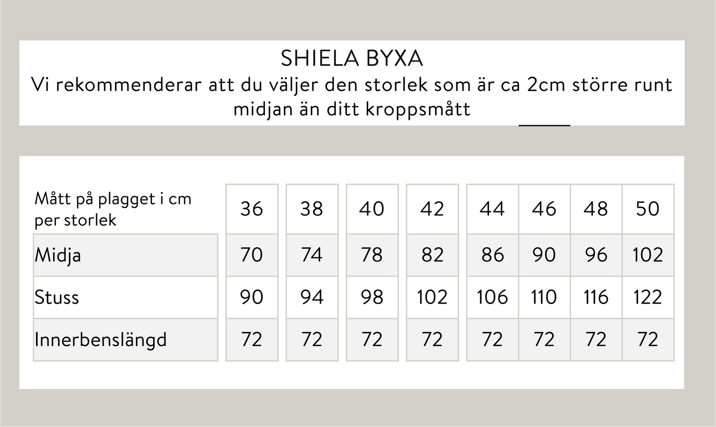 Shiela Straight Pants - beige
