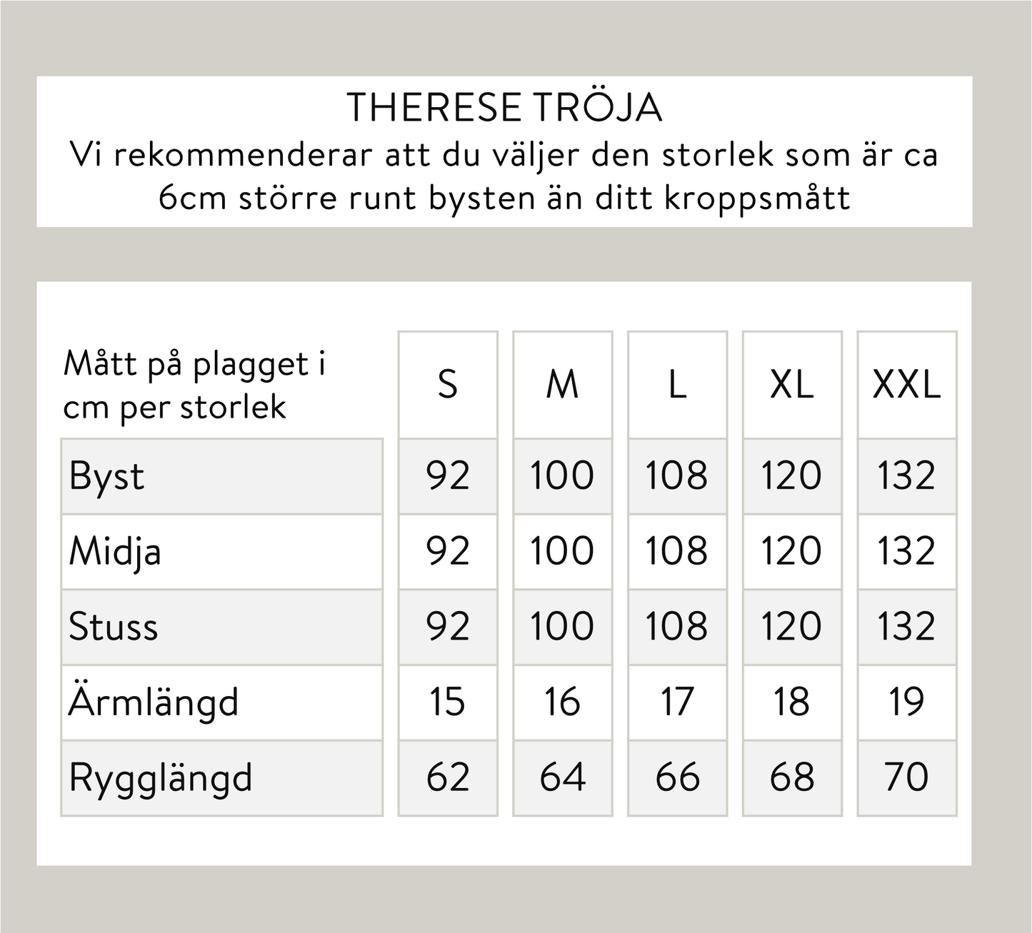Therese tröja - Svart