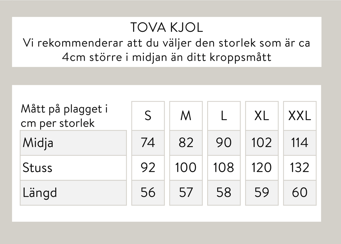Tova kjol - Blå