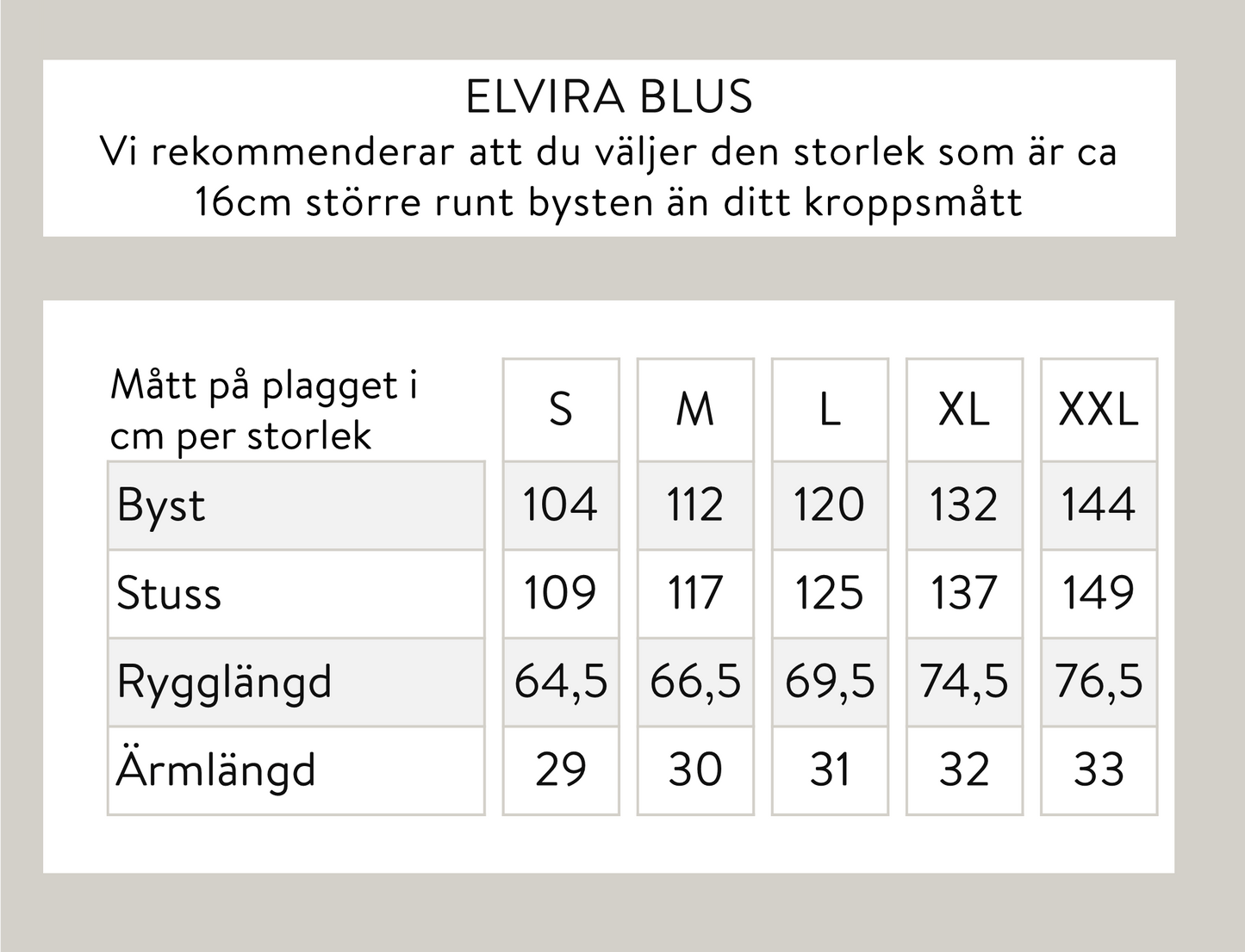 Elvira blus - Ljusbeige