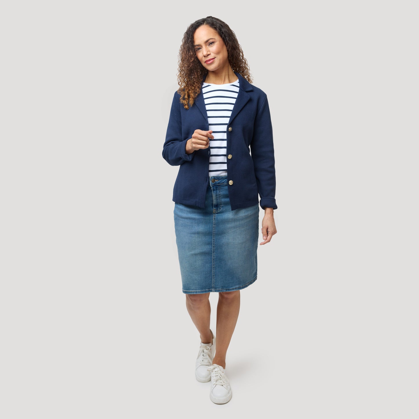 Klassiskt i blått och vitt