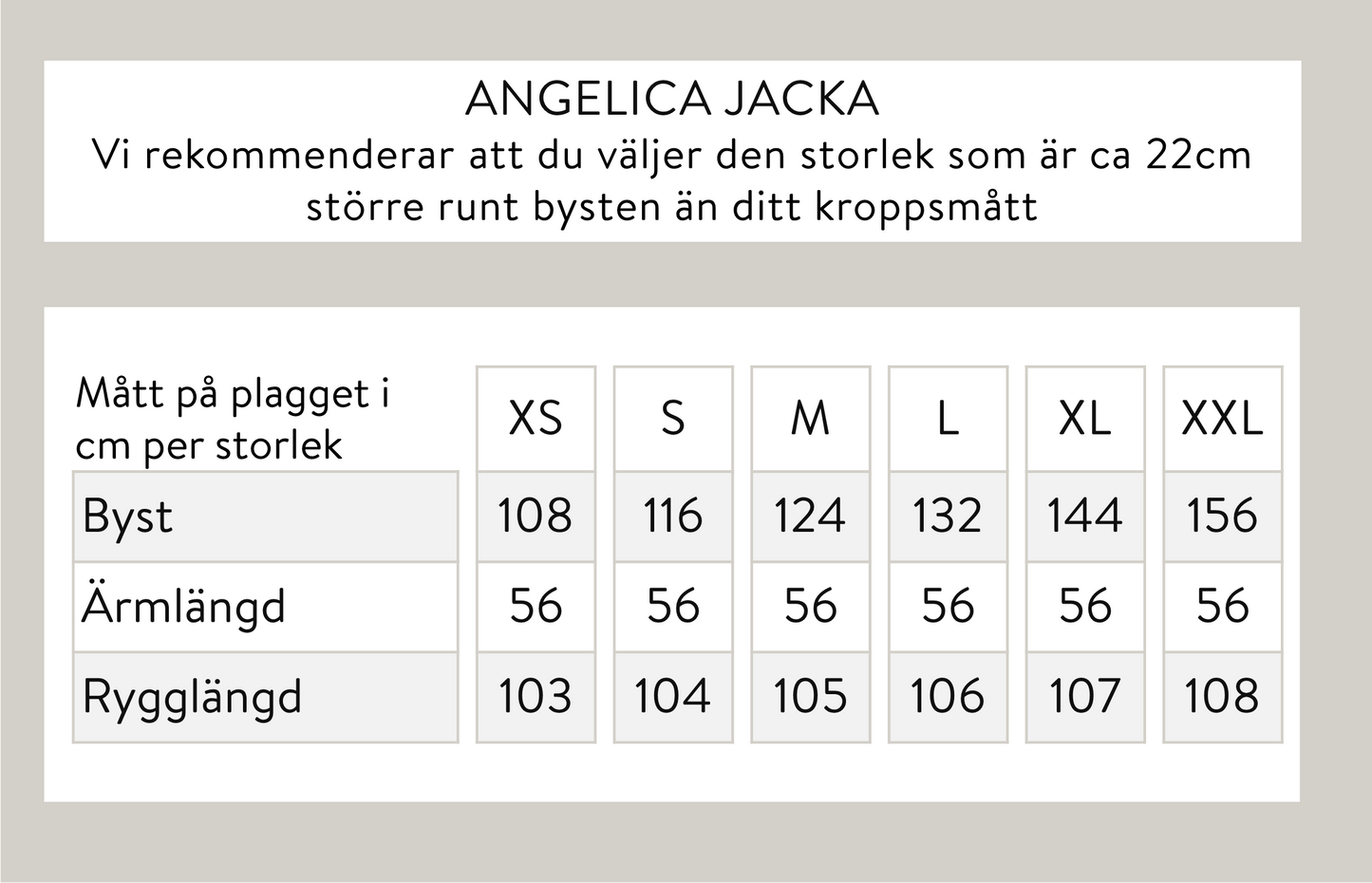 Angelica takki - beige
