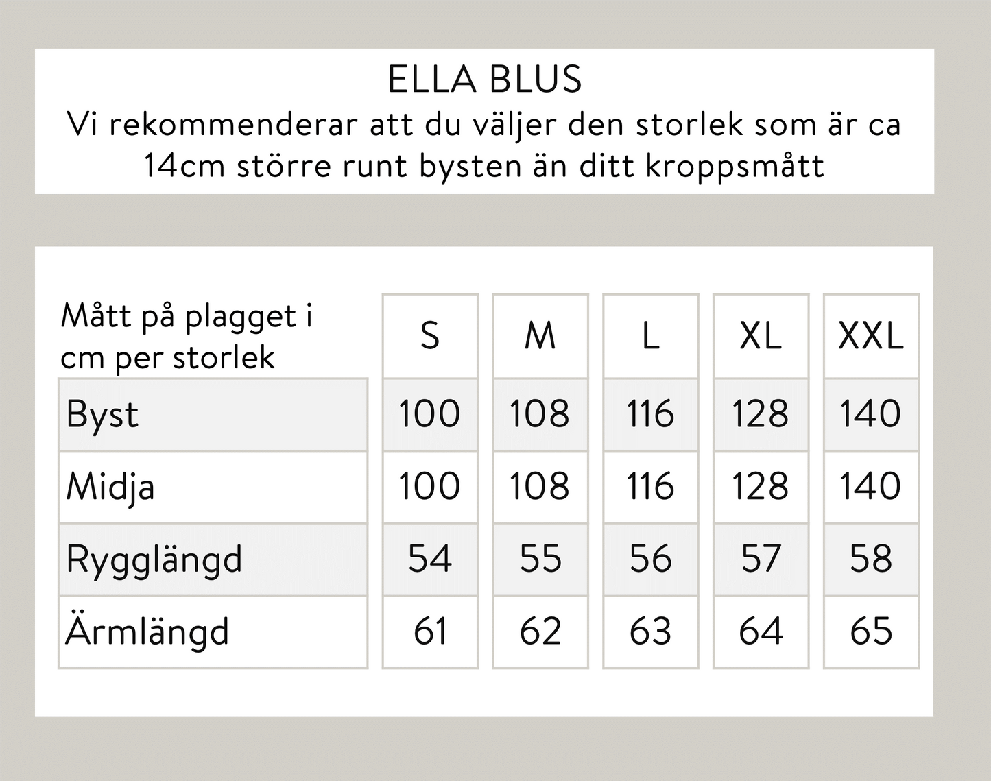 Ella blus - Grön