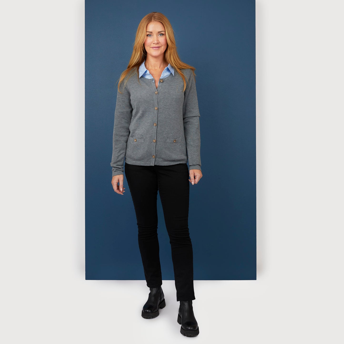 Daniela cardigan - grå
