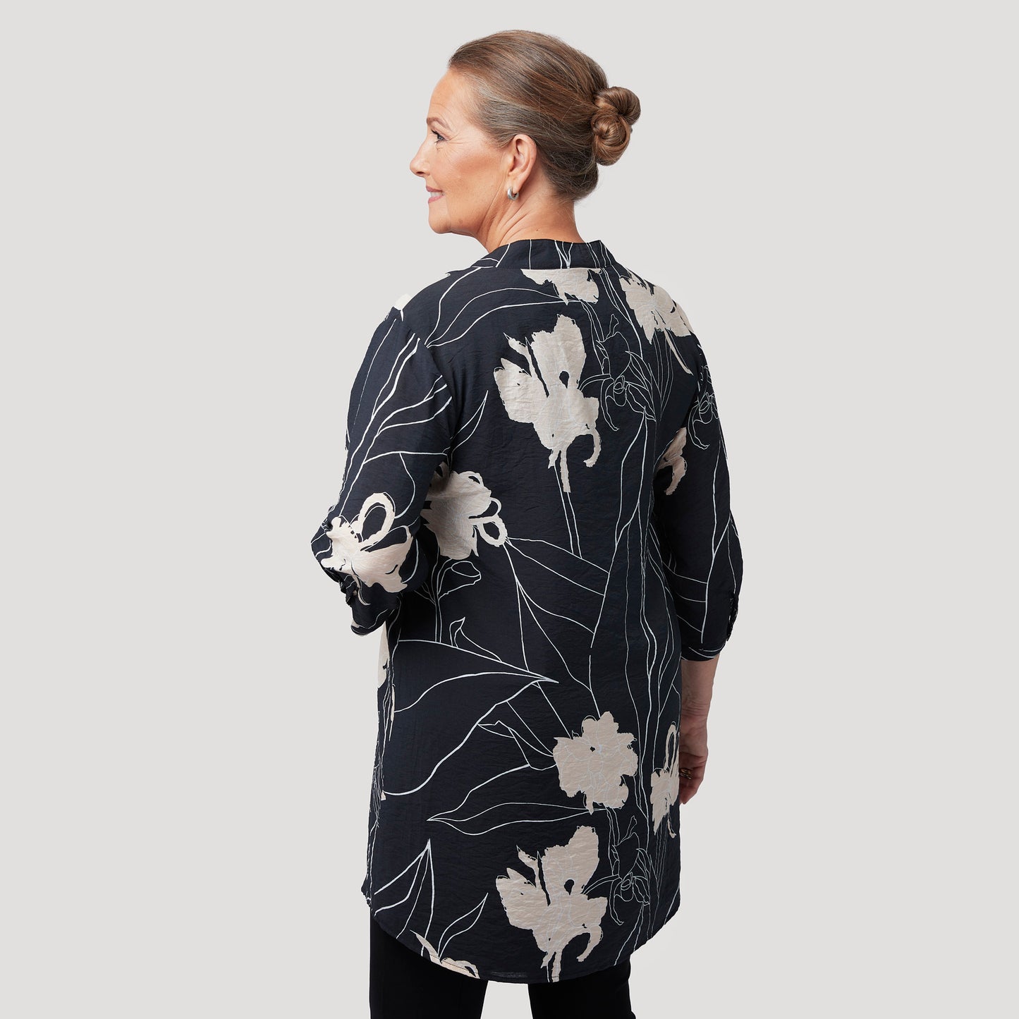 Darcy tunika - Black print