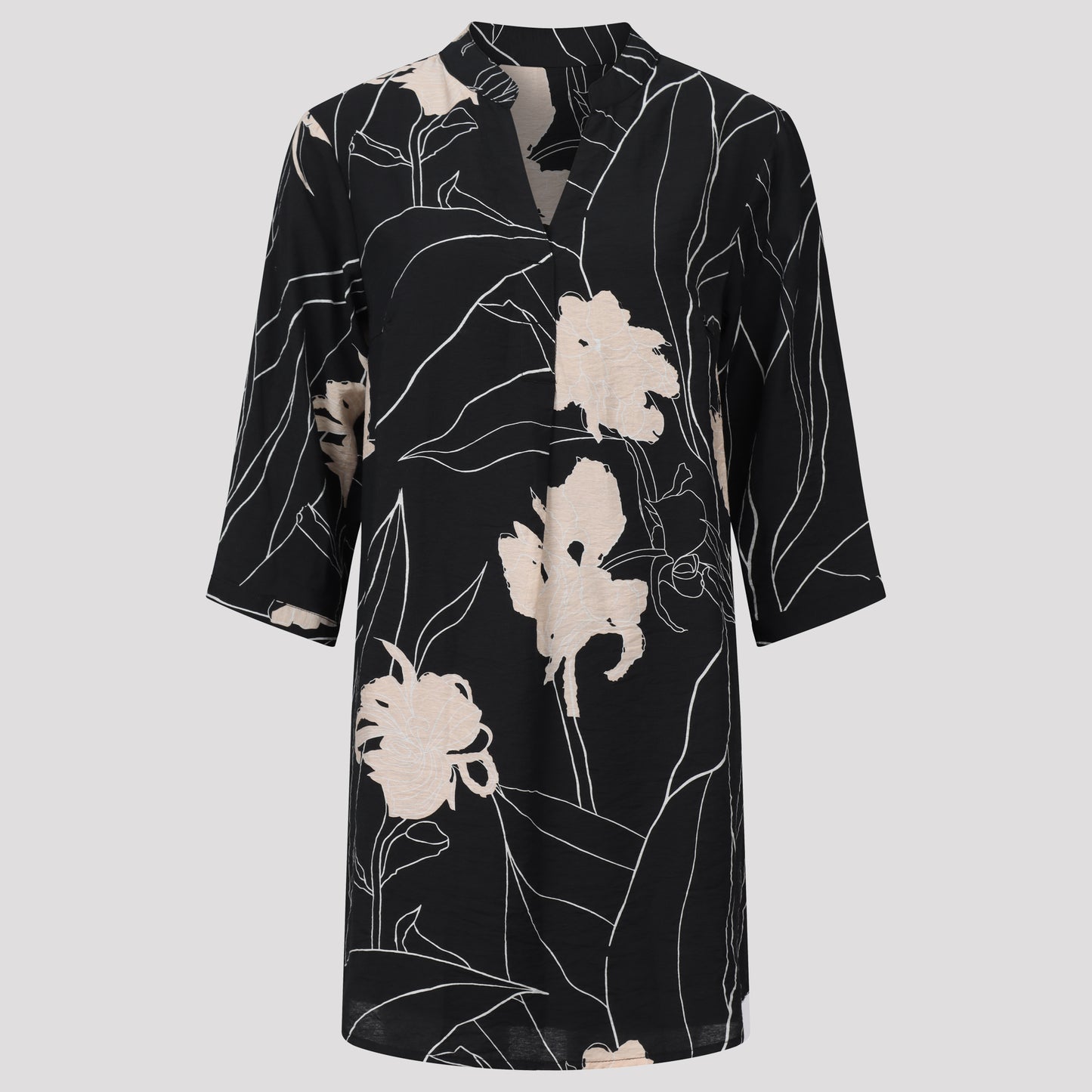Darcy tunika - Black print