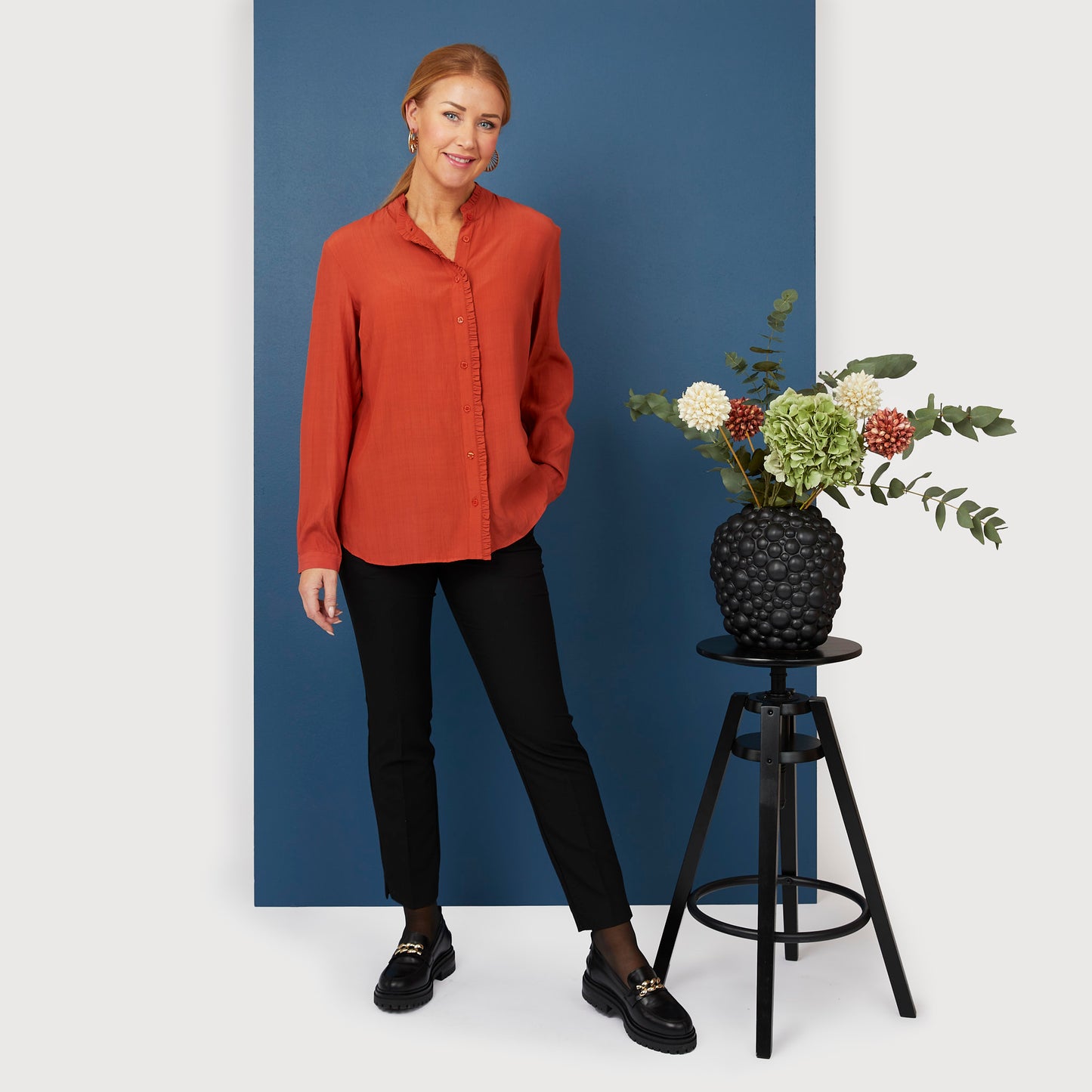 Fiona blus - Orange