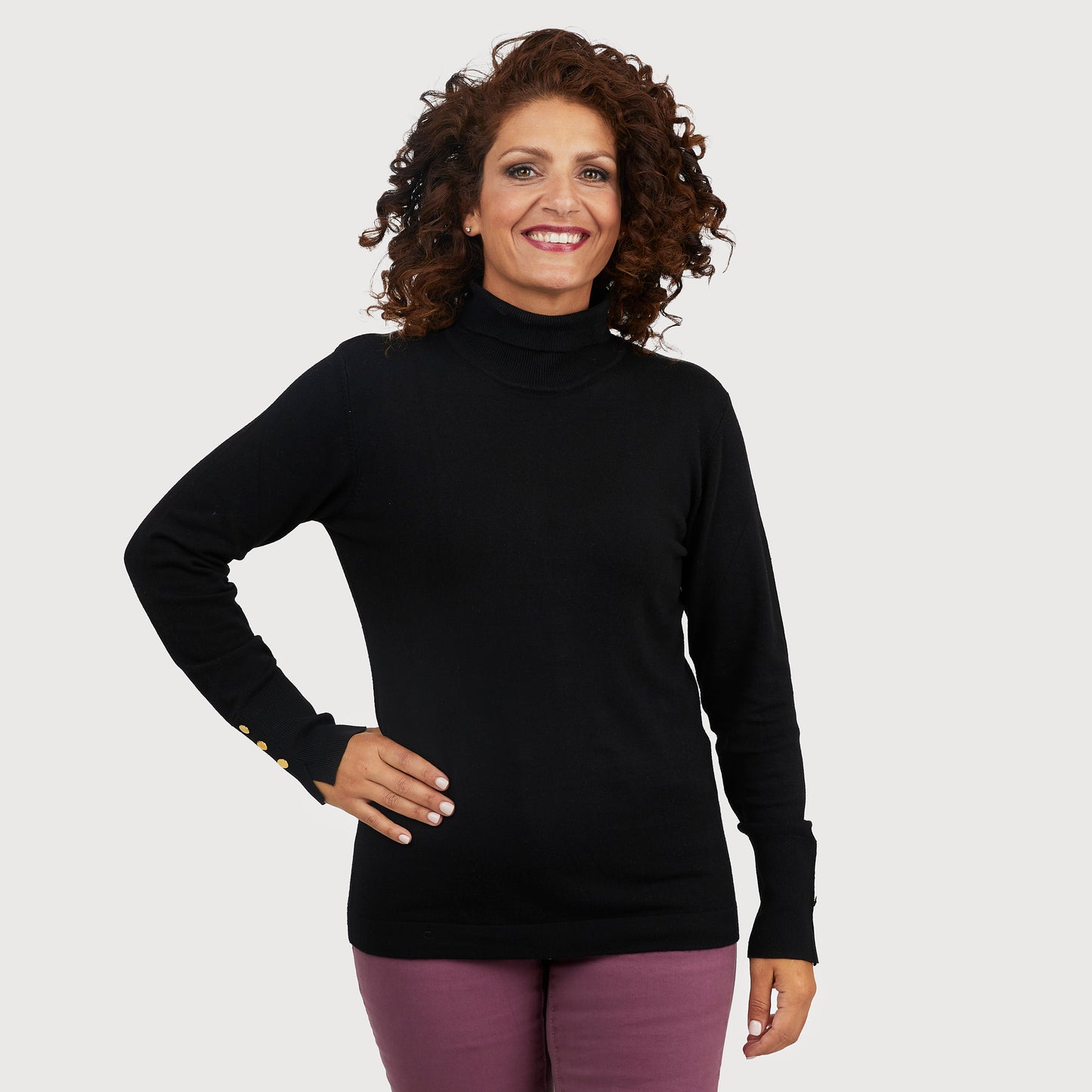 Helene polo - Svart