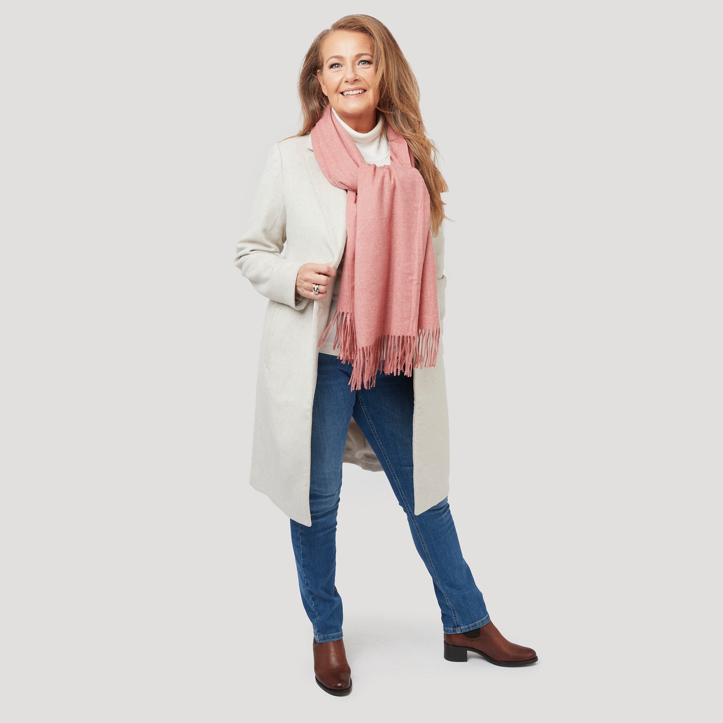 Julia halsduk - rosa