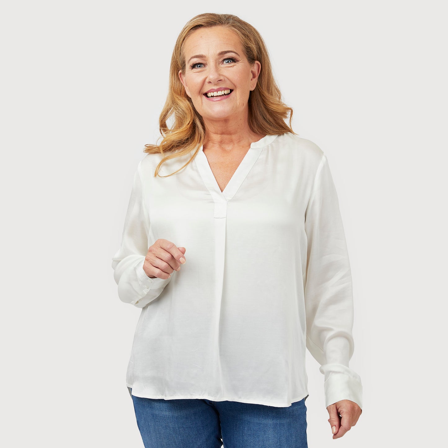 Lizette blus - Offwhite
