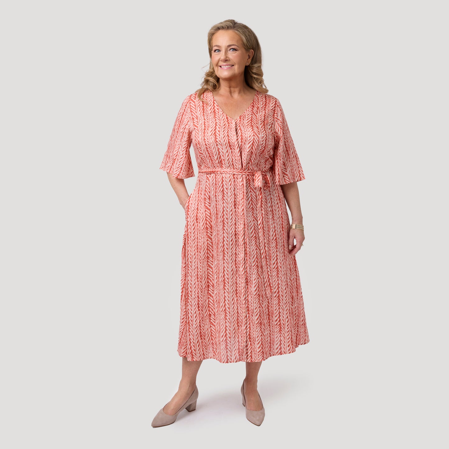 Rosita klänning - röd