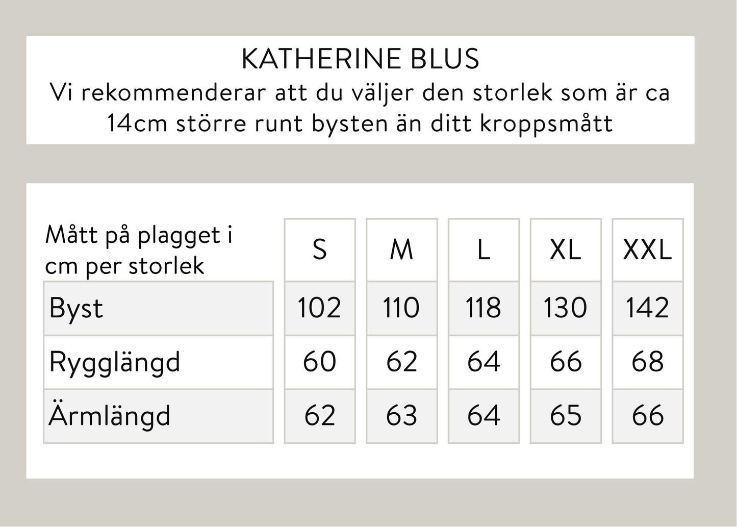 Katherine blus - svart