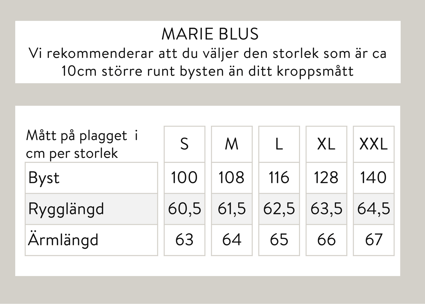 Marie-pusero - keltainen