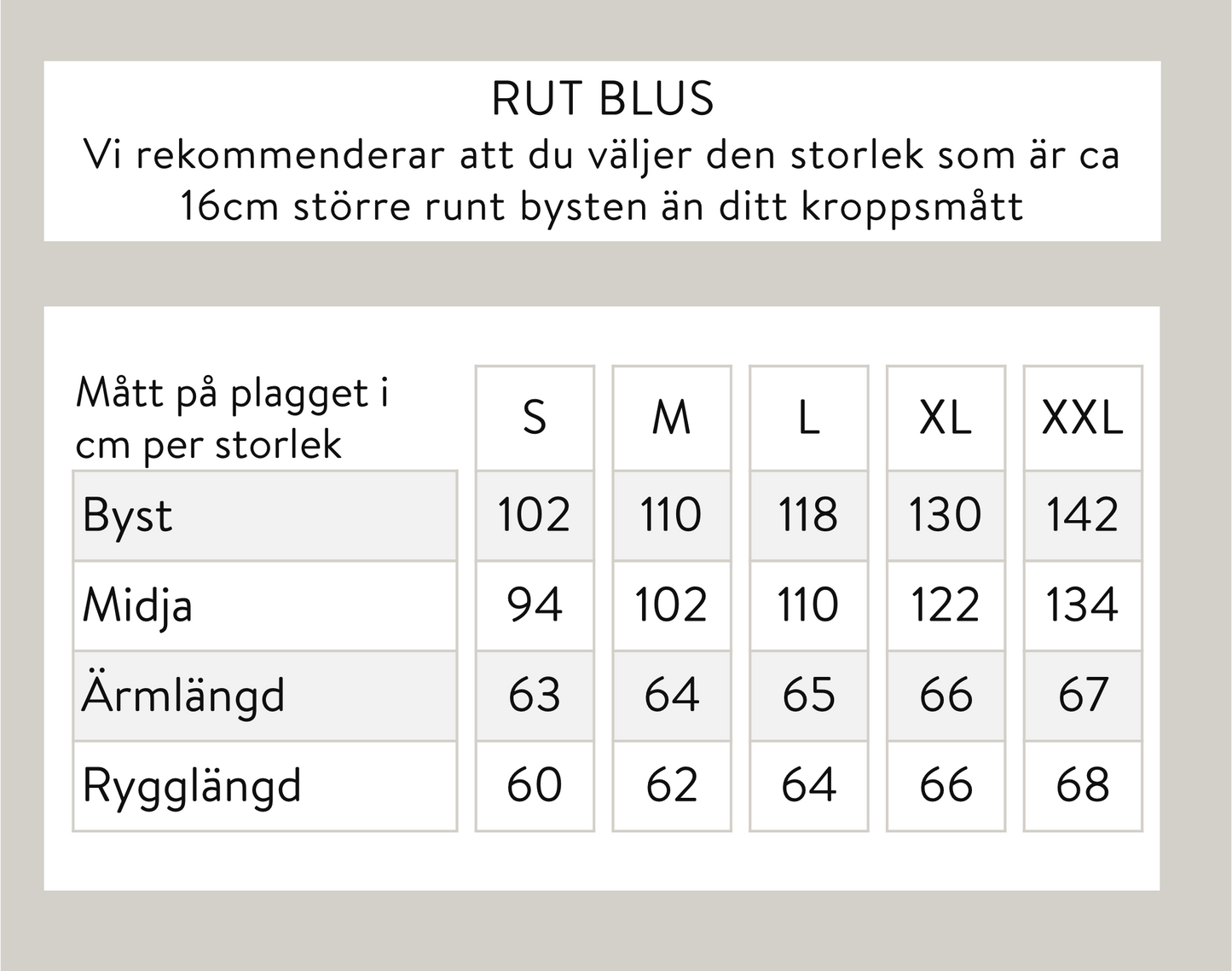 Rut pusero - punainen