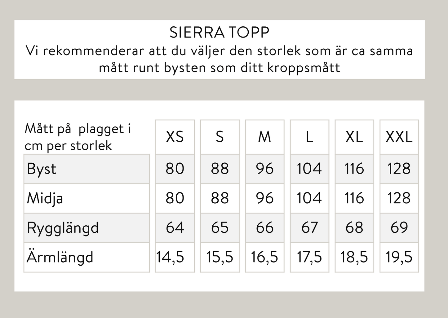 Sierra topp - Rosa