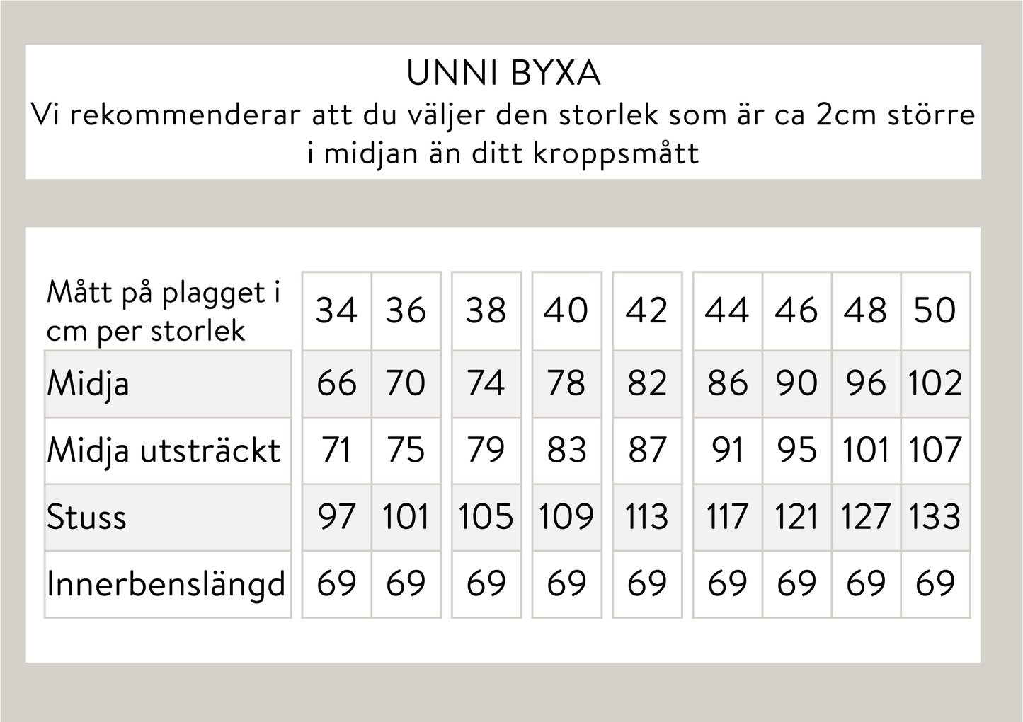 Unni byxa - blå