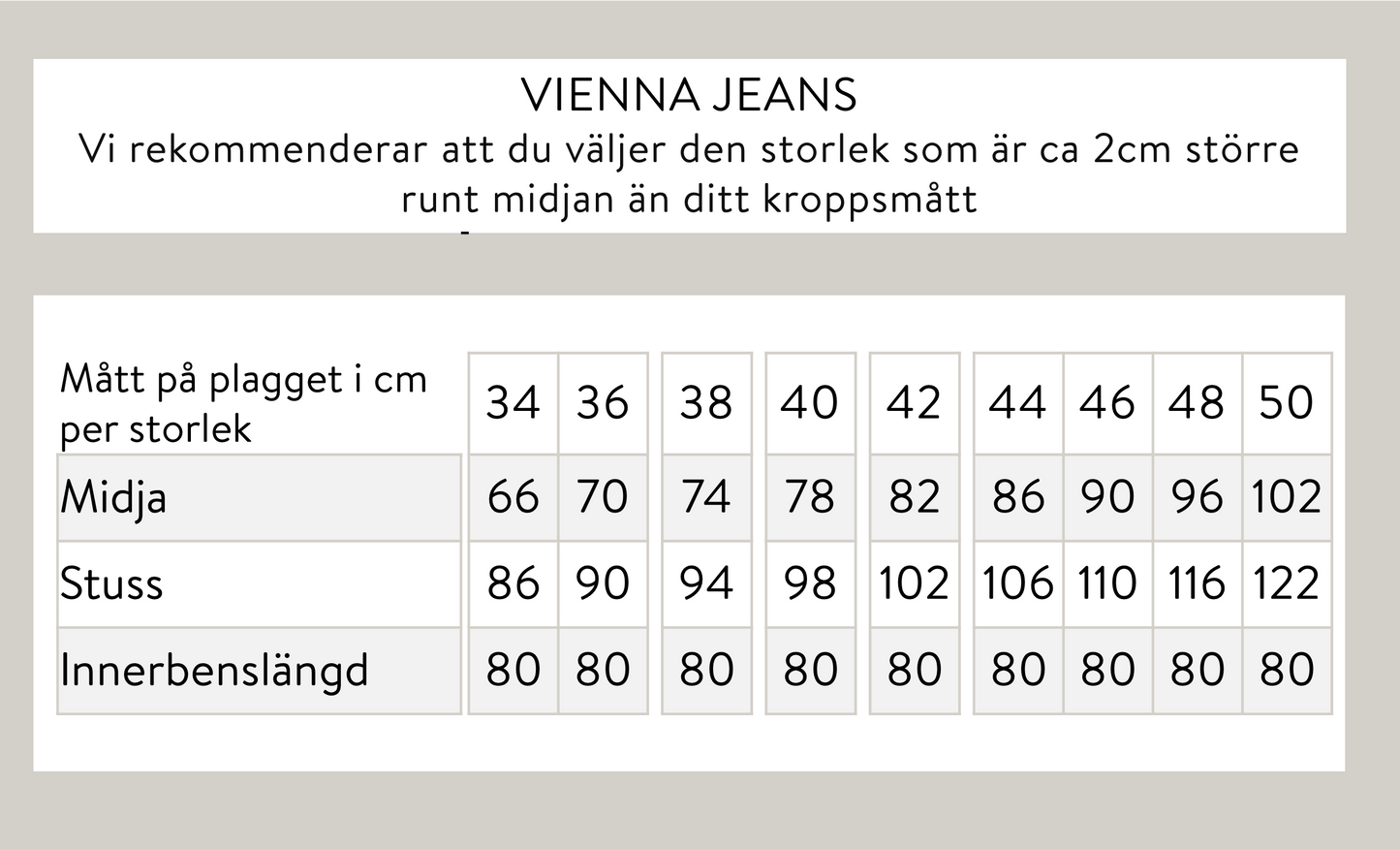 Vienna denim - Grå