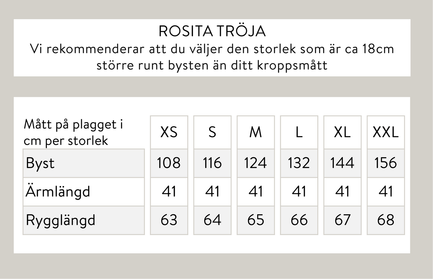 Rosita tröja - Beige