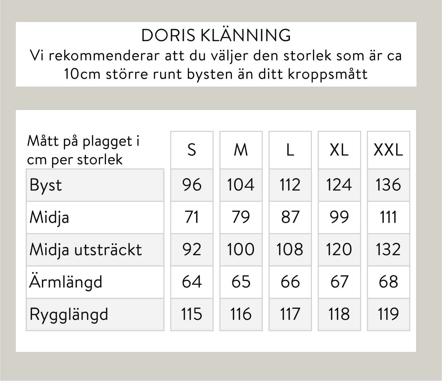 Doris klänning - Röd