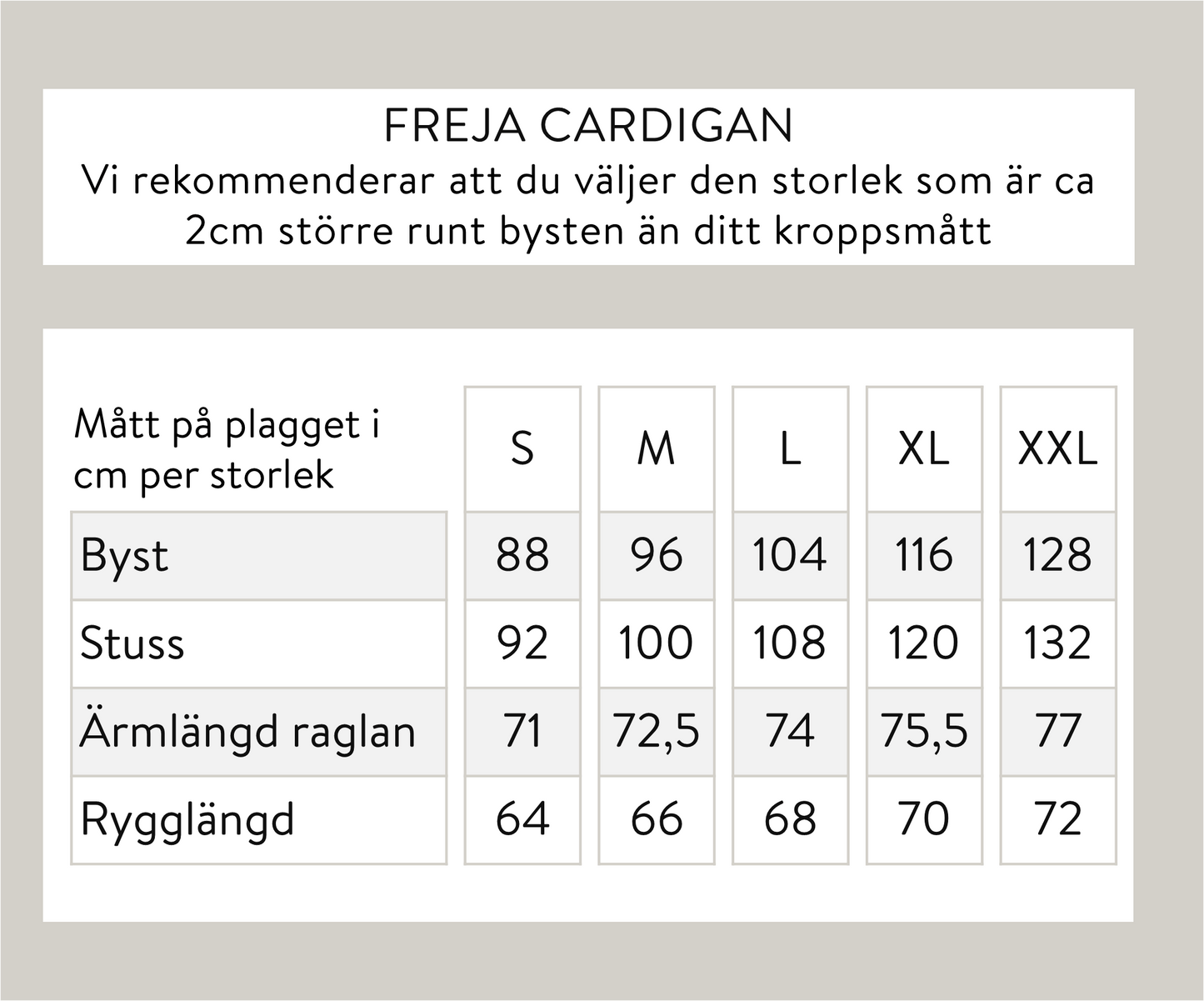 Freja cardigan - Grå