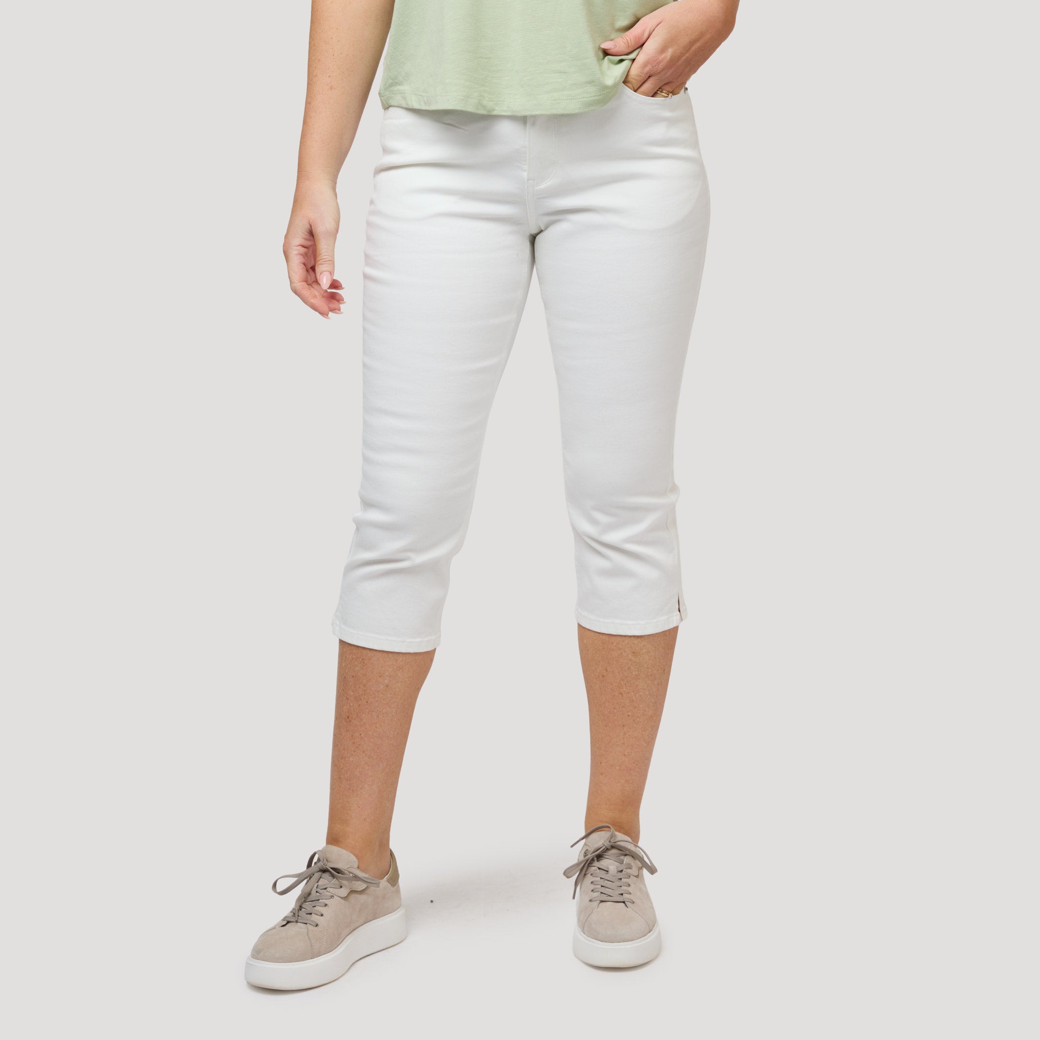 Alice capribyxor - Offwhite