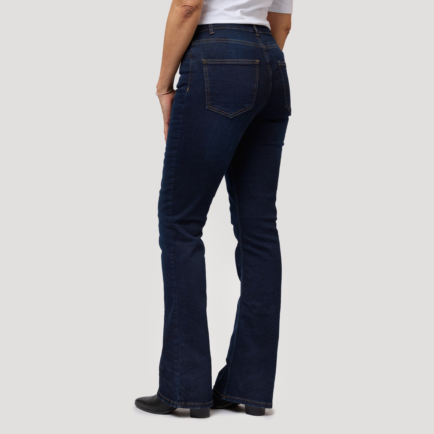 Alma denim extralång - Mörkblå