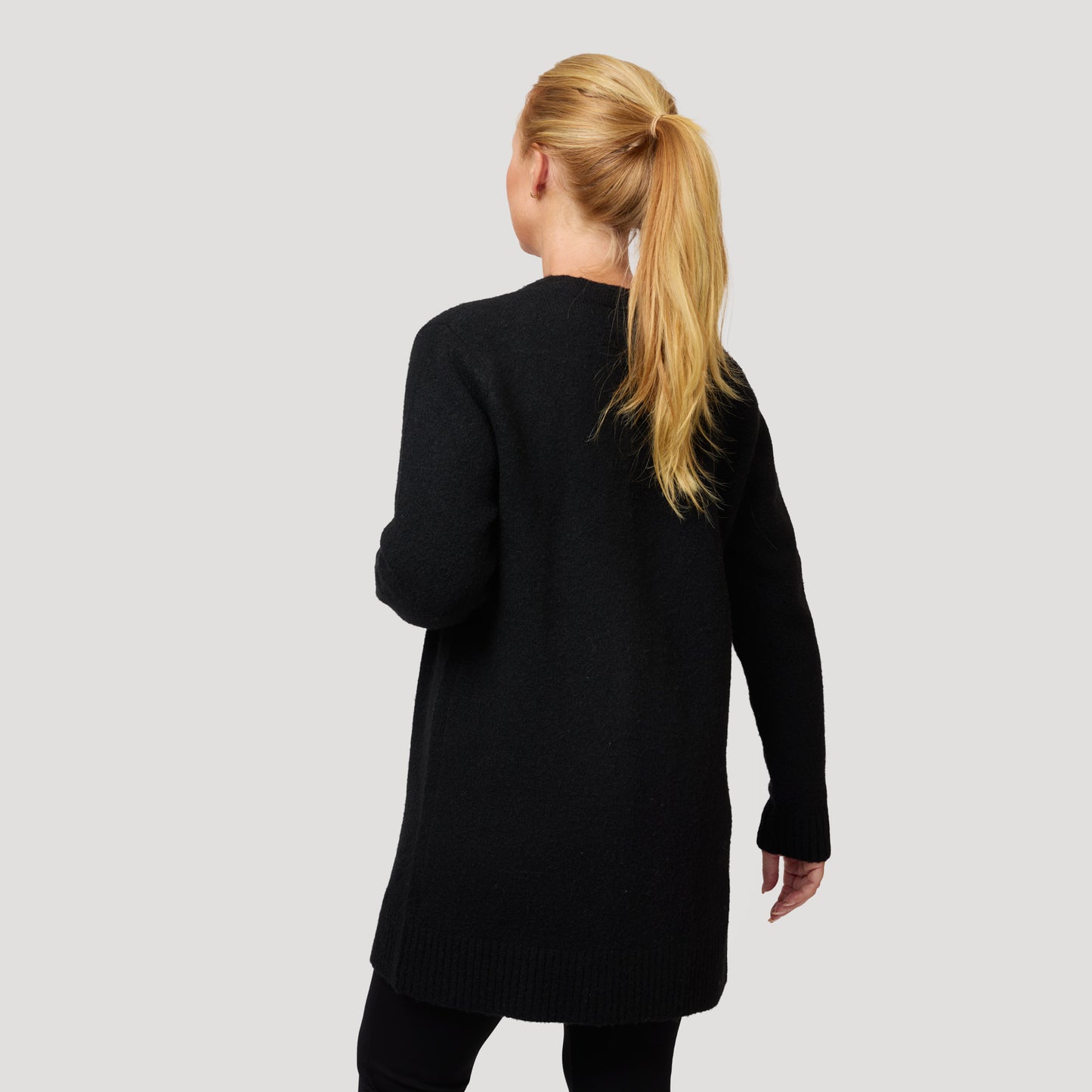 Camilla-neuletakki - Musta