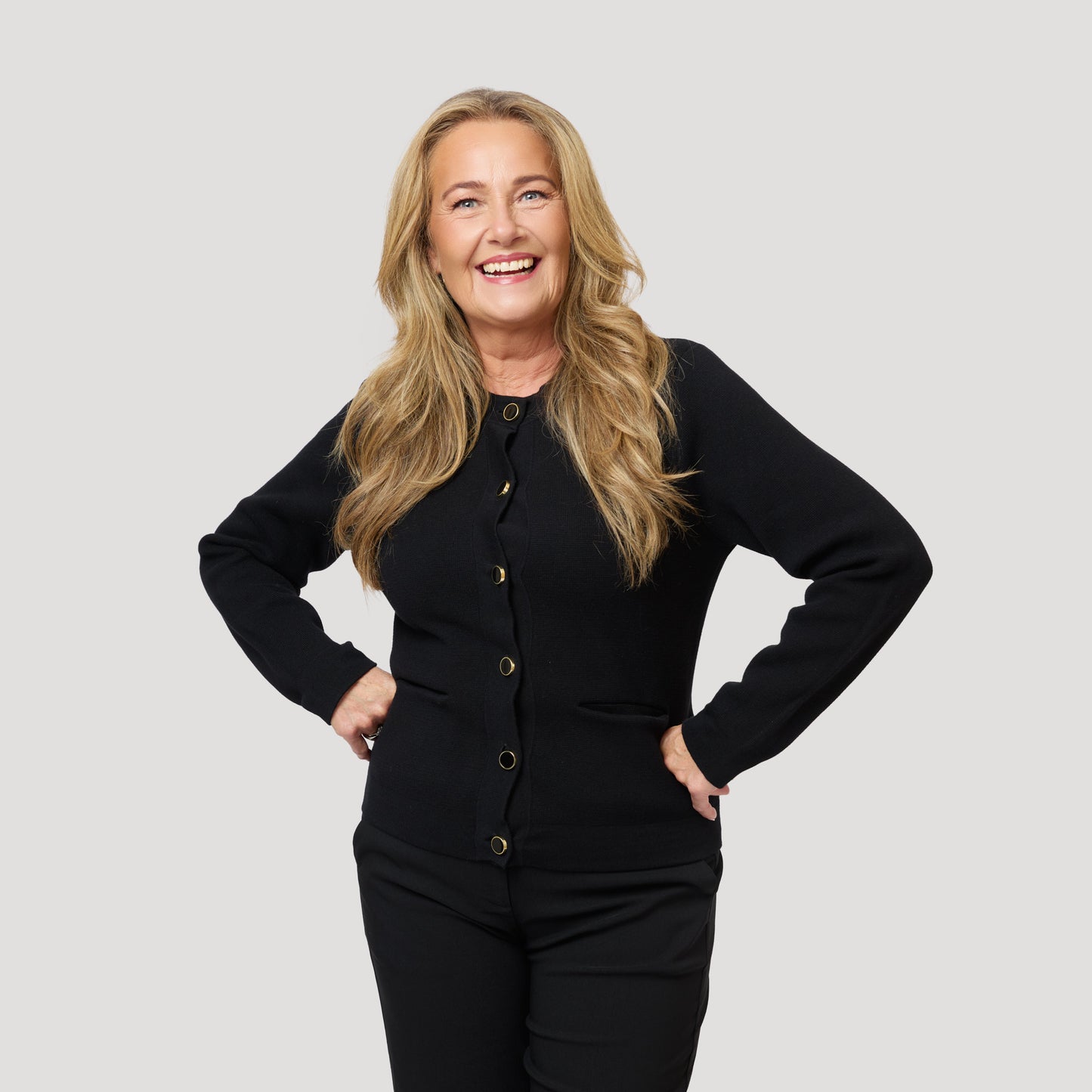 Catarina cardigan - Svart