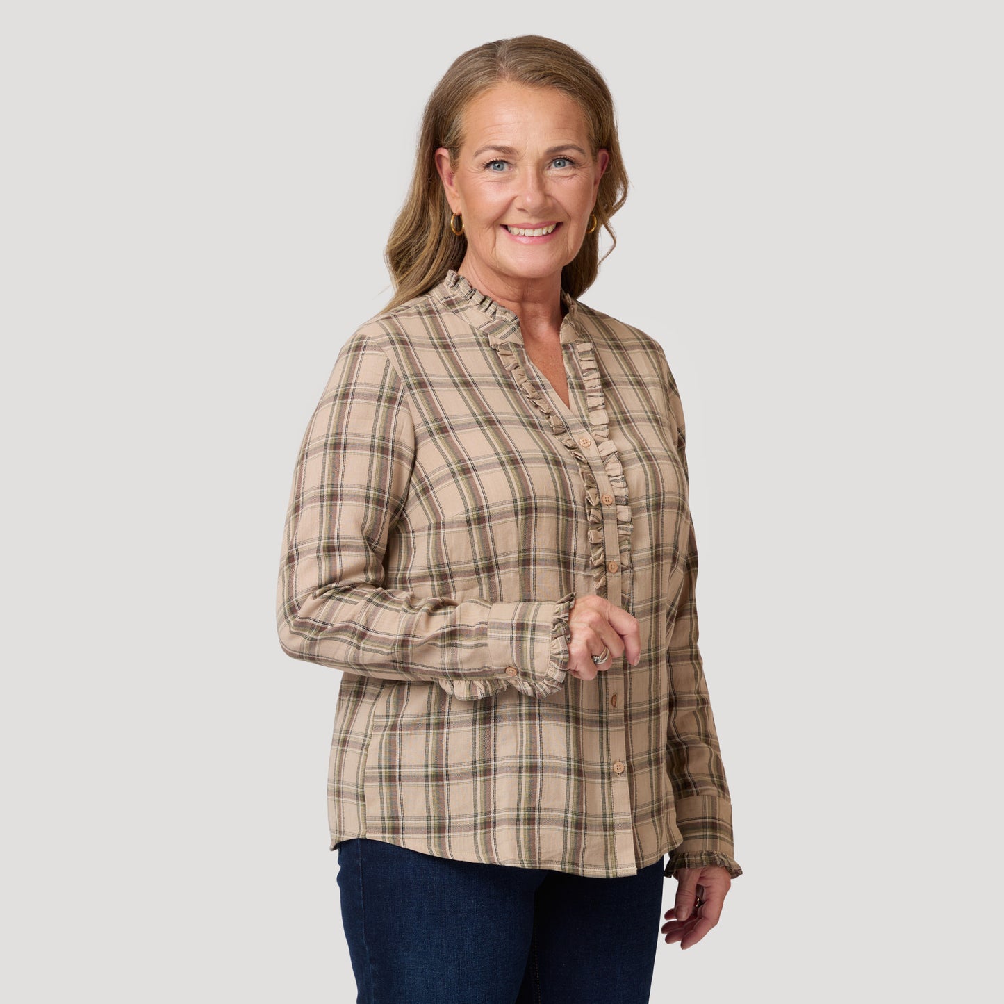 Diana blus - Beige