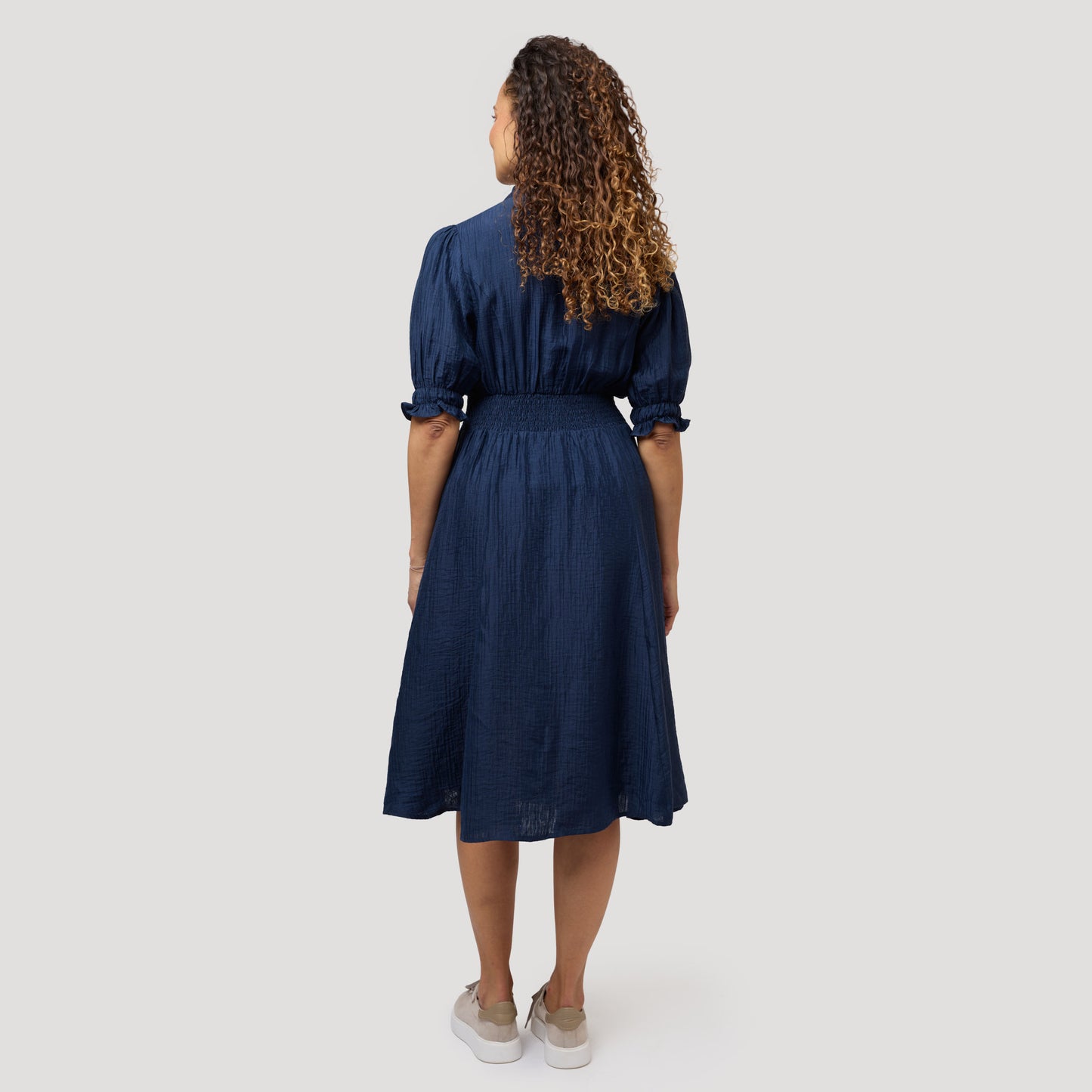 Dora klänning - Mörkblå