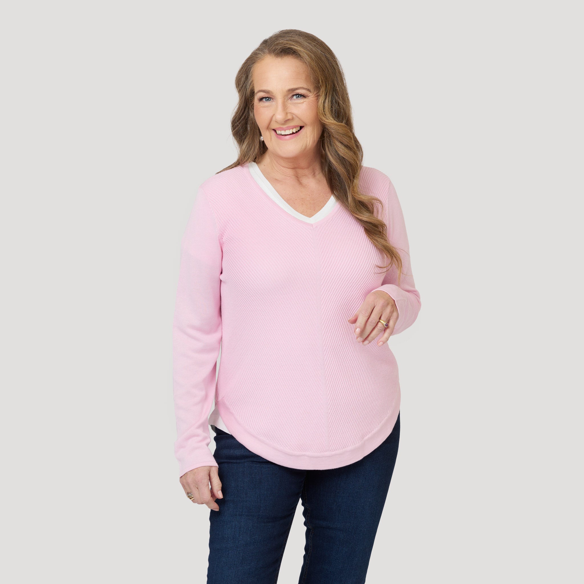 Ines-neulepusero - Pinkki