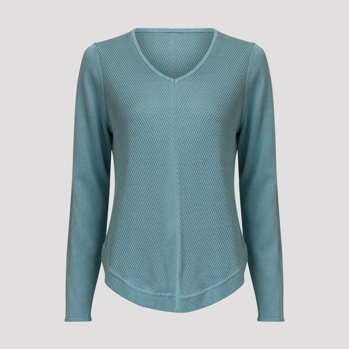 Ines-neulepusero - Turkoosi