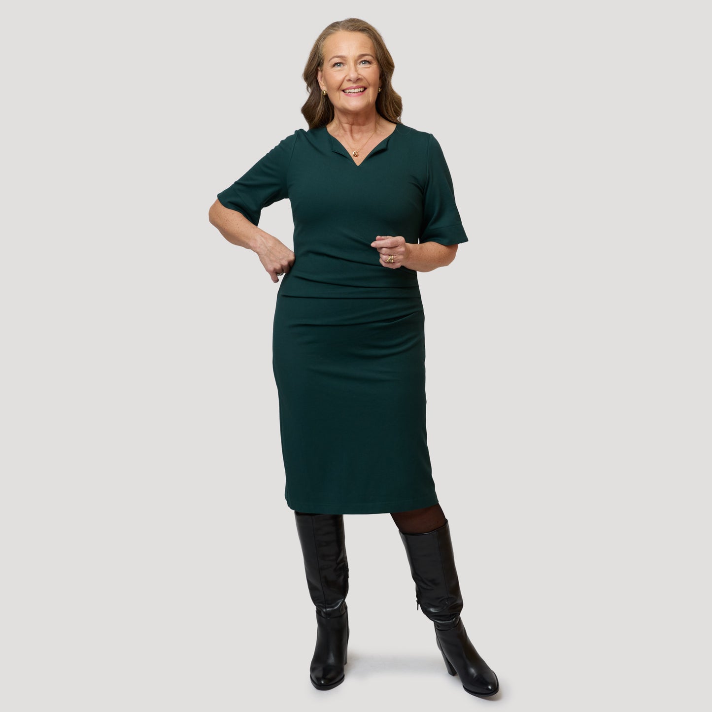 Jenna-mekko - Tummanvihreä